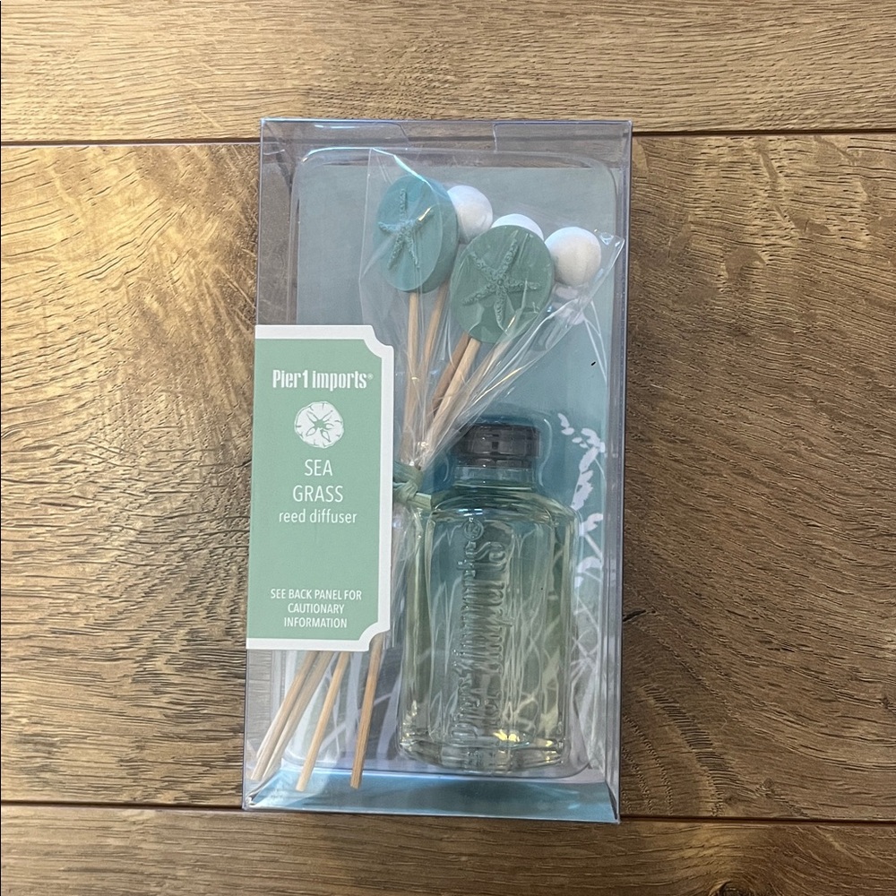 PIER 1 🩵💚 Sea Grass Reed Diffuser NWT